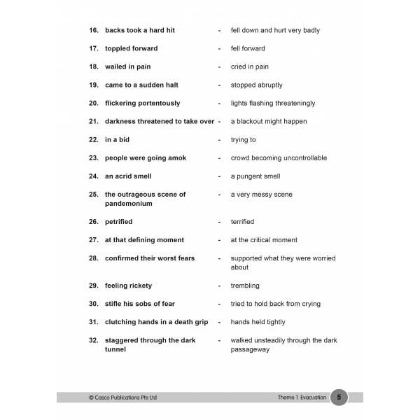 Zoom in Vocabulary for Creative Writing Primary 6 - 2nd Edition